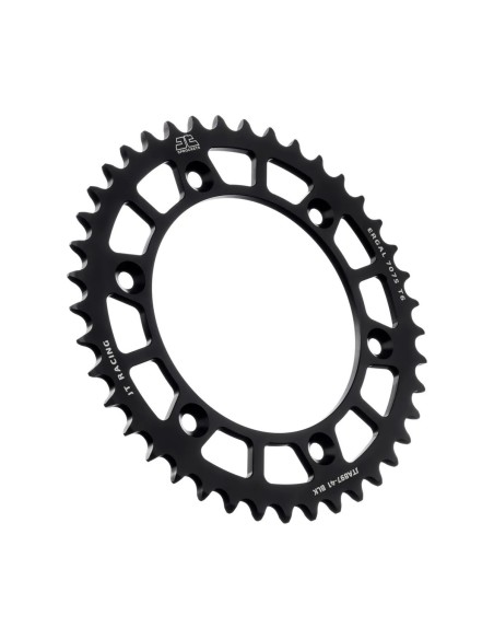 corona moto jt sprockets 41 dientes p 520 aluminio negro jta897 41blk