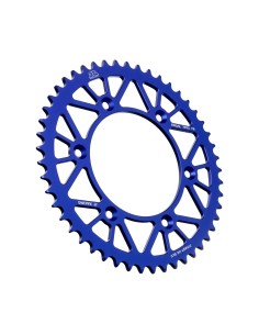 corona moto jt sprockets de aluminio de 49 dientes jta897 49blu