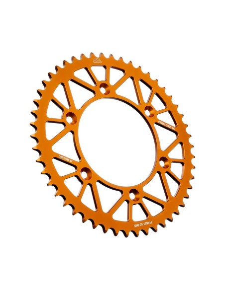 corona moto jt sprockets de aluminio de 50 dientes jta897 50org