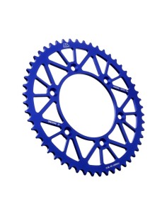 corona moto jt sprockets de aluminio de 52 dientes jta897 52blu