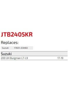 correa jt kevlar suzuki burgman uh 200 l7 l9 2