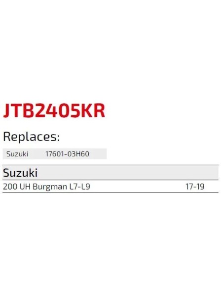 correa jt kevlar suzuki burgman uh 200 l7 l9