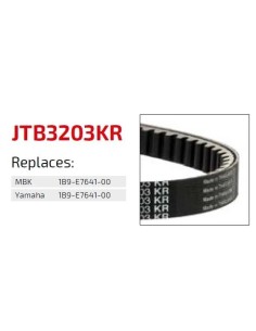 correa moto jt kevlar yamaha premium jtb3203kr 2