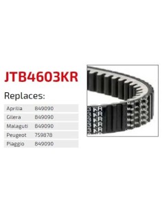 correa moto jt kevlar piaggio premium jtb4601kr 2