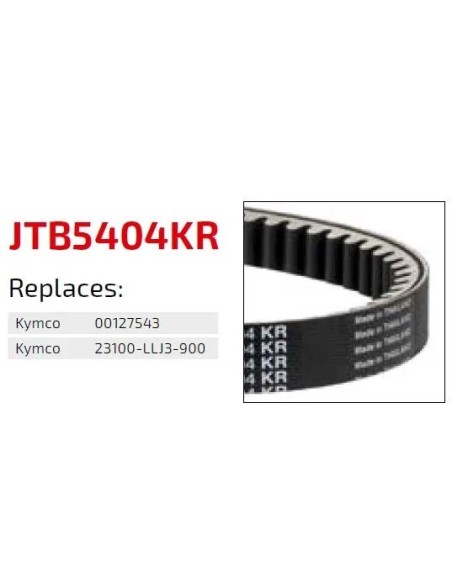 correa moto jt kevlar kymco premium jtb5202kr