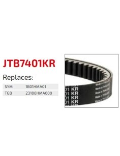 correa moto jt kevlar suzuki premium jtb2501kr 2