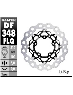 disco freno moto flotante galfer qubic 310x5mm df3