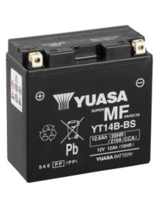 Batería Yuasa YT14B-BS Sin Mantenimiento