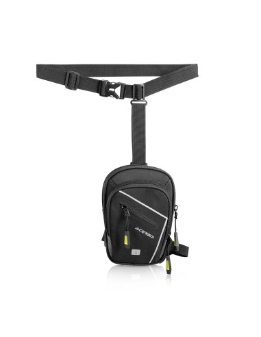 bolsa para pierna acerbis x side bag 1l color negro 0024216 090