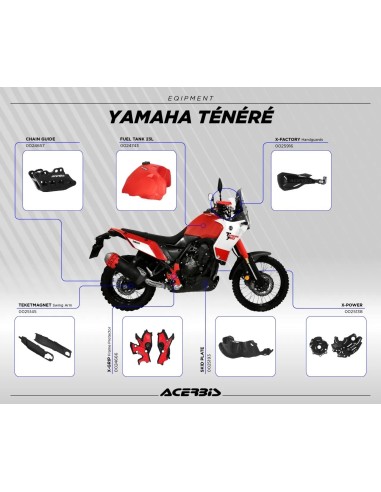 protecciones de motor x power acerbis yamaha tenere 700 0025138 090