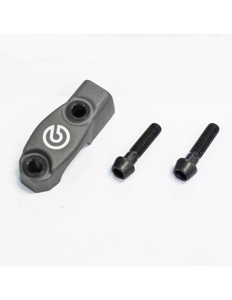 abrazadera portaespejo brembo rcs corsa corta m8 x 1 25 rosca izquierda ref 110c74080