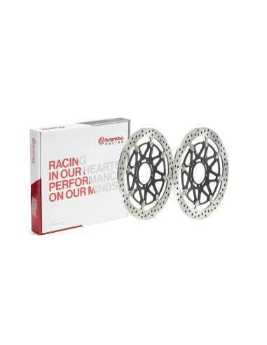 pareja discos de freno brembo racing t drive 320mm 208a98511