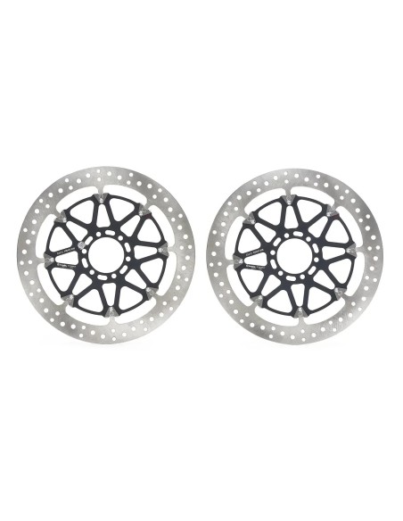 pareja de discos de freno delanteros brembo racing t drive ref 208a98525