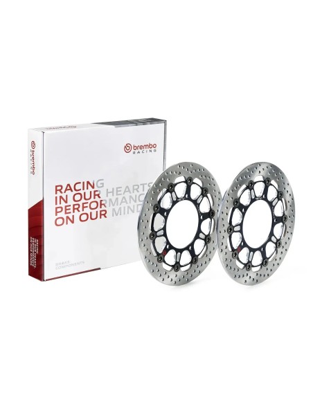 discos de freno delanteros brembo racing hpk pareja 208b47035