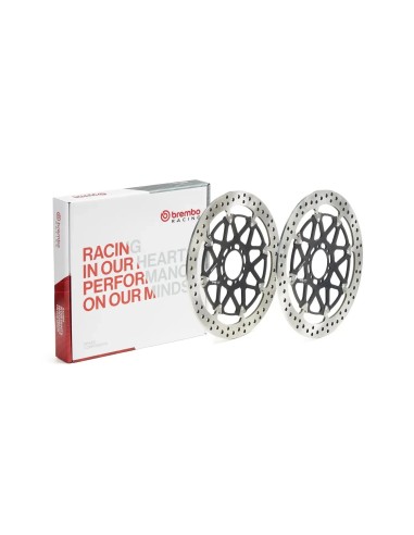 discos de frenos delanteros brembo racing t drive pareja 208c89025