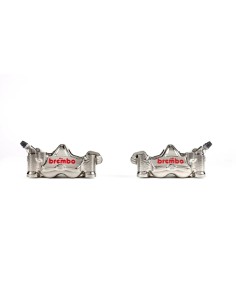 pinzas de freno radiales brembo racing gp4 rx cnc p4 32 100mm 220b01020