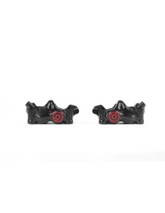 pinzas de freno radiales brembo racing cnc p4 32 cafe racer 484 100mm 2