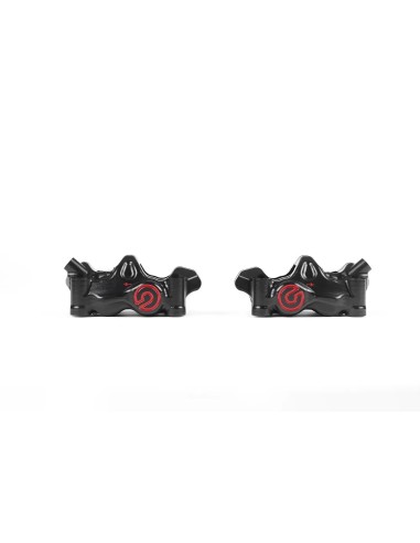 pinzas de freno radiales brembo racing cnc p4 32 cafe racer 484 100mm