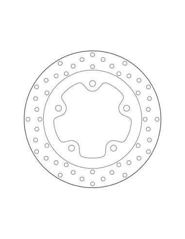 disco de freno moto brembo fijo serie oro 68b407j8