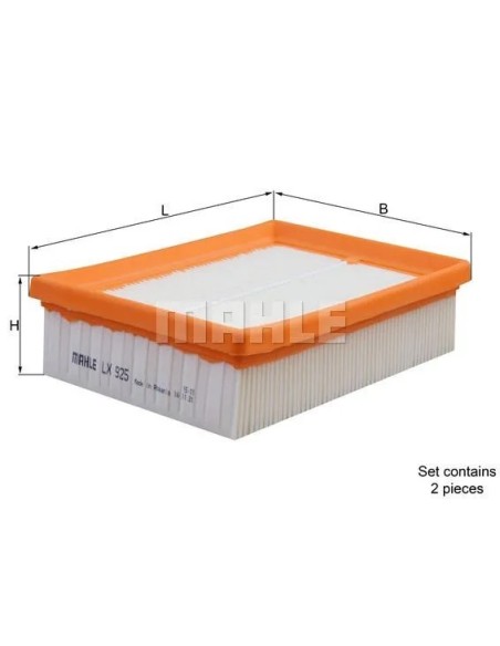 filtro de aire mahle lx9252