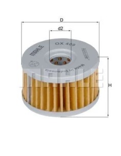 filtro de aceite mahle ox409