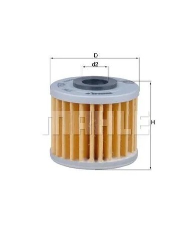 filtro de aceite mahle ox793