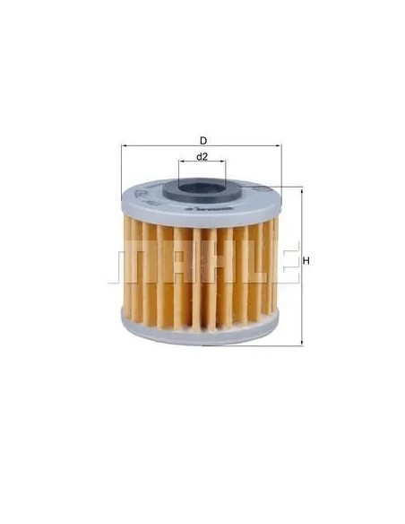 filtro de aceite mahle ox793