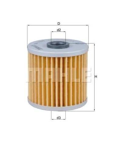 filtro de aceite mahle ox796