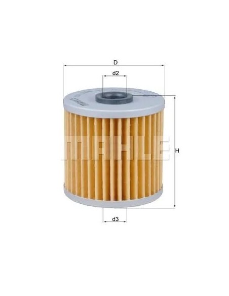 filtro de aceite mahle ox796
