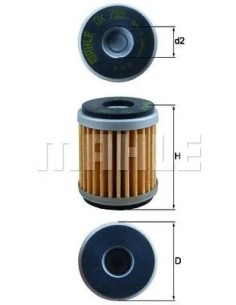 filtro de aceite mahle ox799