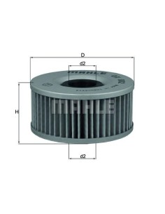filtro de aceite mahle ox802