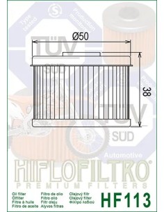 filtro de aceite hf 113 hiflofiltro 2