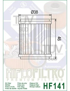 filtro de aceite hf 141 hiflofiltro 2