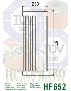 filtro aceite hifofiltro hf652 2