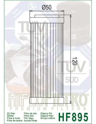 filtro de aceite ural 650 750 hiflofiltro