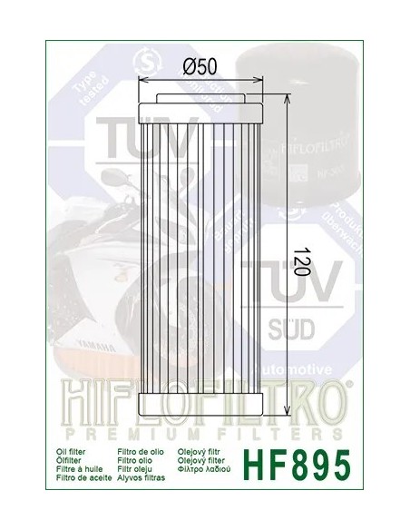 filtro de aceite ural 650 750 hiflofiltro