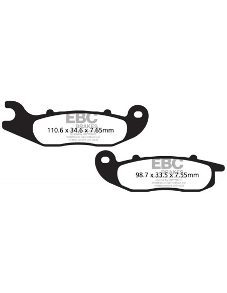 pastillas ebc honda pcx 125 y varias sfac693