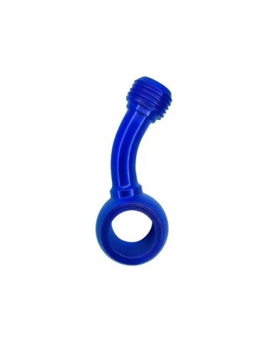 banjo de moto 45 aluminio azul frentubo 170073al bl