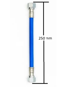 tubo de moto acero 250mm frentubo a06 0250 x1blu