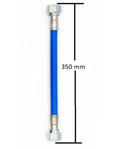 tubo de moto acero 350mm frentubo a06 0350 x1blu