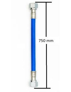 tubo de moto acero 750mm frentubo a06 0750 x1blu