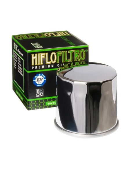 filtro de aceite hiflofiltro hf138 c cromado