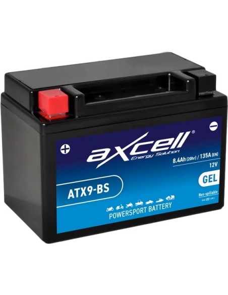 bateria moto axcell gel atx9 bs ytx9bs