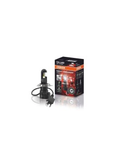 bombilla led h4 night breaker homologada para moto 230 64193dwnb 1hfb pack 2 unidades 2