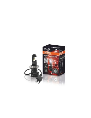 bombilla led h4 night breaker homologada para moto 230 64193dwnb 1hfb pack 2 unidades