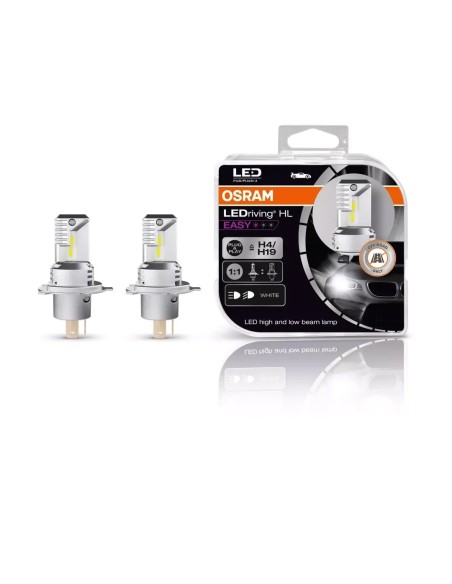 lamparas osram ledriving hl easy h4 h19 caja 2 unidades