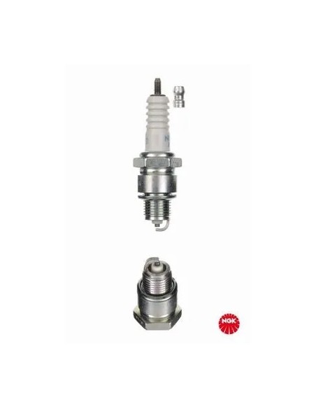 bujia de moto ngk 6422 niquel bpr7hs