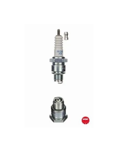 bujia de moto ngk 3922 niquel br6hs