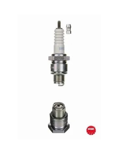 bujia de moto ngk 4522 niquel br9hs