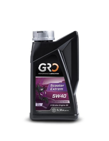 aceite de motor gro scooter extrem 5w40 1 litro 9003291